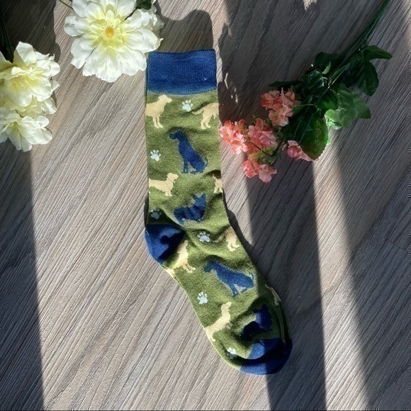 💋 Dog 🐶 pet lover crew socks 🧦 NEW - Picture 6 of 10